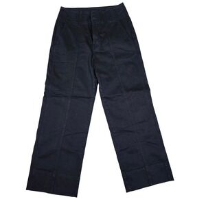Pilcro and the Letterpress Women's Black Wide Leg Cropped‎ Pants Size 30